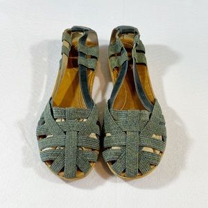 Women’s Olukai Ulana Leather Slip On Sandals